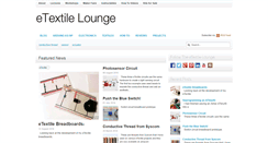 Desktop Screenshot of etextilelounge.com